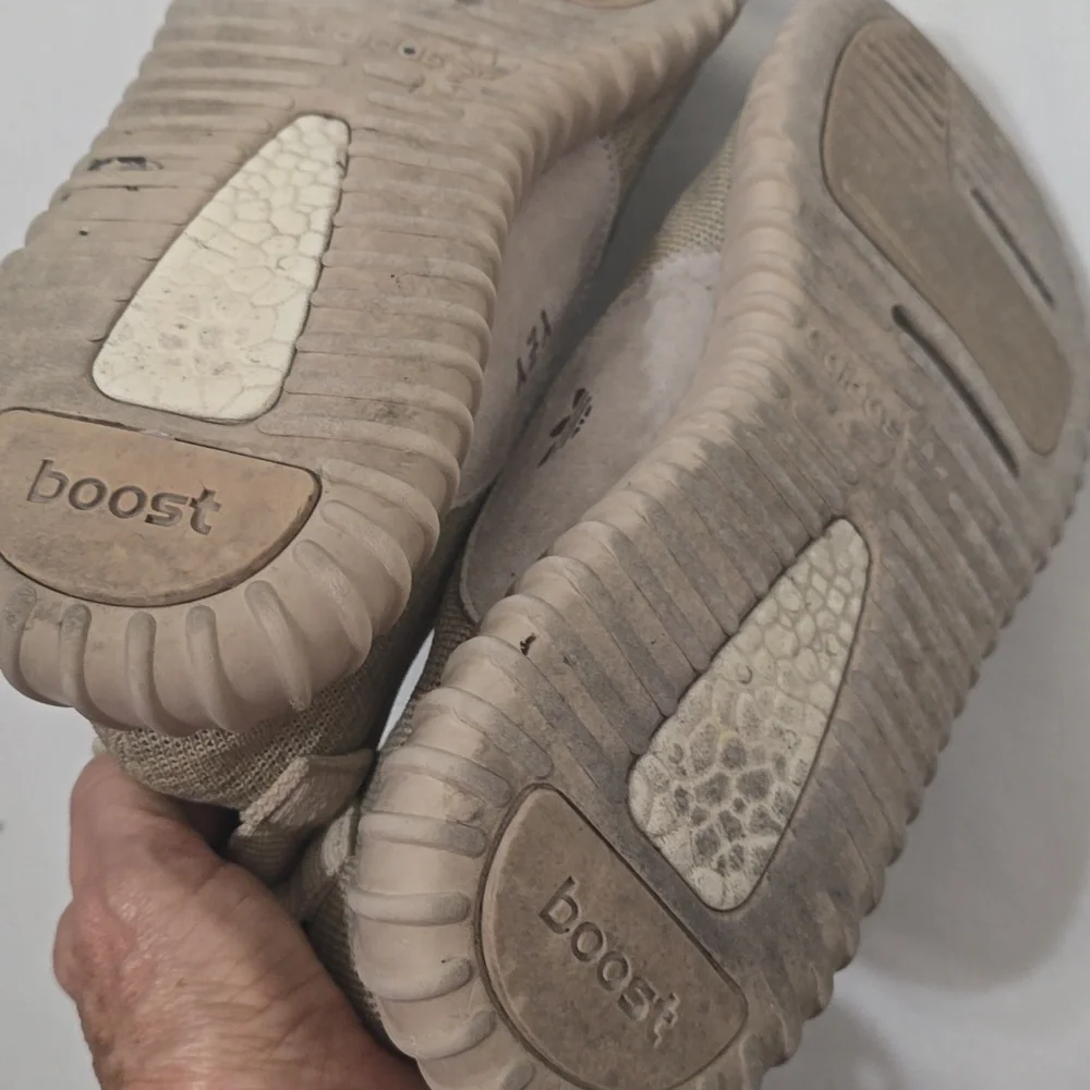 YZY ADIDAS Tan Knit Sneakers MEN‎ 10